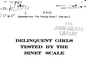 Report cover page
