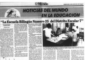 Newspaper clipping